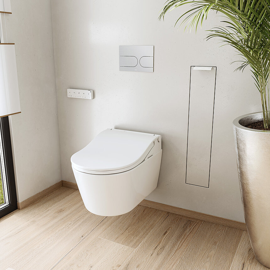 Washlet RW white trim