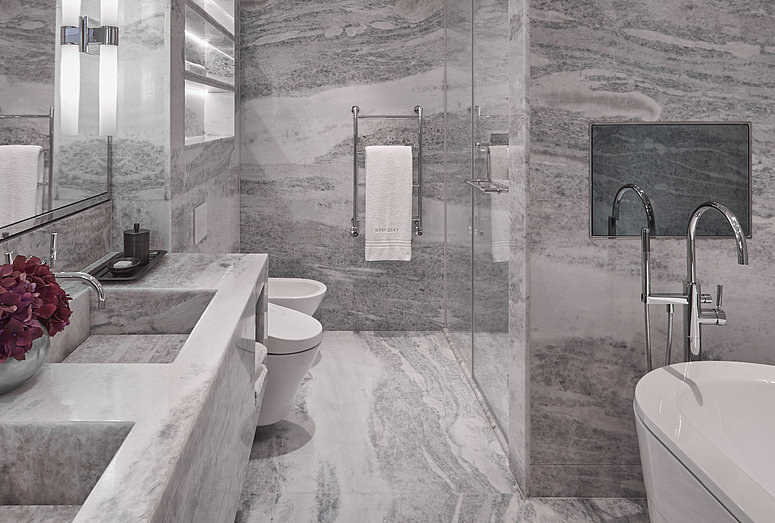 WASHLET® in bathroom at Berkeley Hotel in London