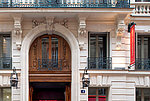 Elegantly furnished hotel room with bathtub at Buddha Bar Hotel Paris