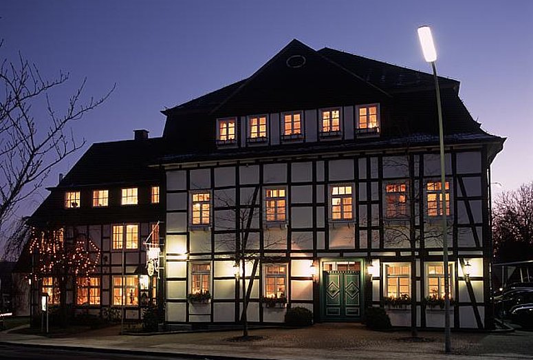 Outside view of rural Hotel Knippschild in Sauerland
