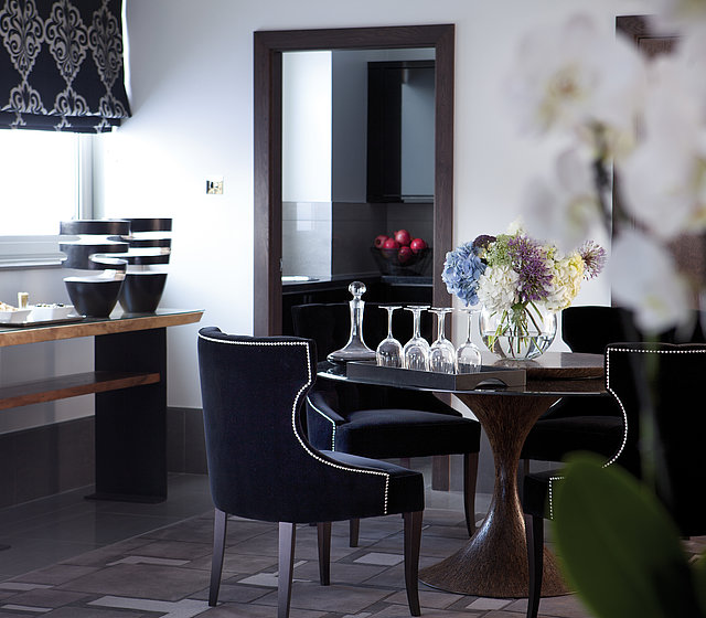 Badezimmer der Ebony-Suite im May Fair Hotel in London