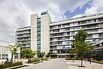 Outside view of German Cancer Research Centre in Heidelberg