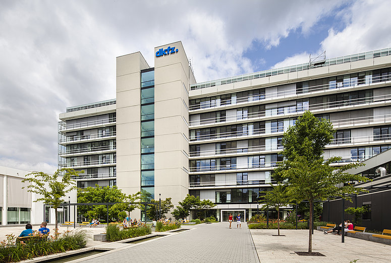 Outside view of German Cancer Research Centre in Heidelberg