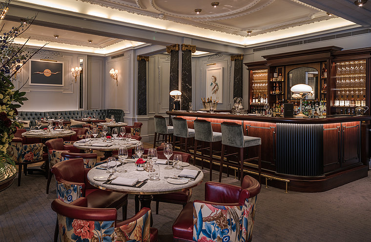 Lounge im Hotel Stafford in London